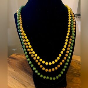 Faceted Bead Necklace